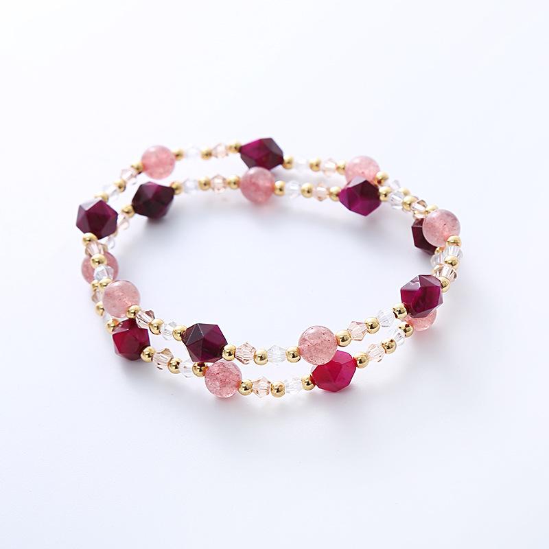 Tiger s Eye Strawberry Crystal Bracelet Bangles Women Fashion Jewelry accessories Gift бордовый
Tiger s Eye Strawberry Crystal Bracelet Bangles Women Fashion Jewelry accessories Gift бордовый