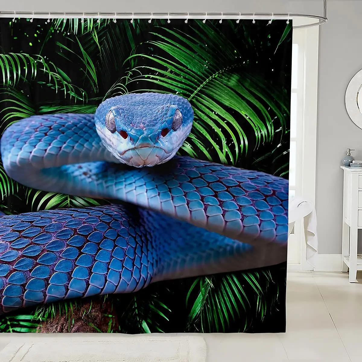 Snake Shower Curtain Rose Flower Bathroom S Floral Petal For Wild Animals Waterproof W60H190(CM)-1 Pcs
Snake Shower Curtain Rose Flower Bathroom S Floral Petal For Wild Animals Waterproof W60H190(CM)-1 Pcs