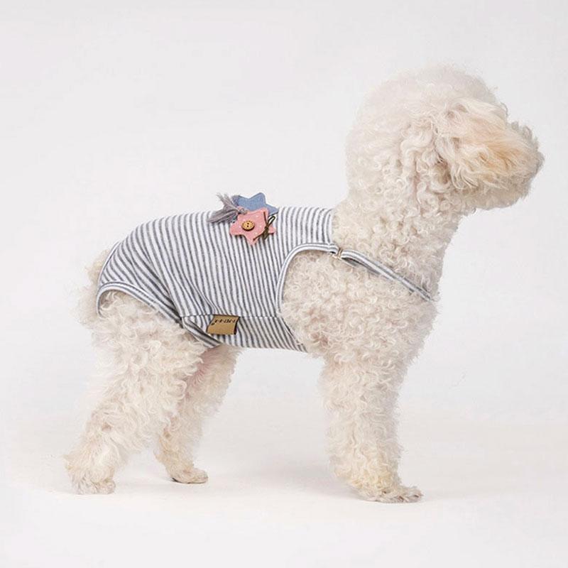 Adjustable Female Dog Shorts Pet Washable Suspenders Physiological Pants Striped Puppy Underwear for Small Dogs Pet Supplies S сірий
Adjustable Female Dog Shorts Pet Washable Suspenders Physiological Pants Striped Puppy Underwear for Small Dogs Pet Supplies S сірий