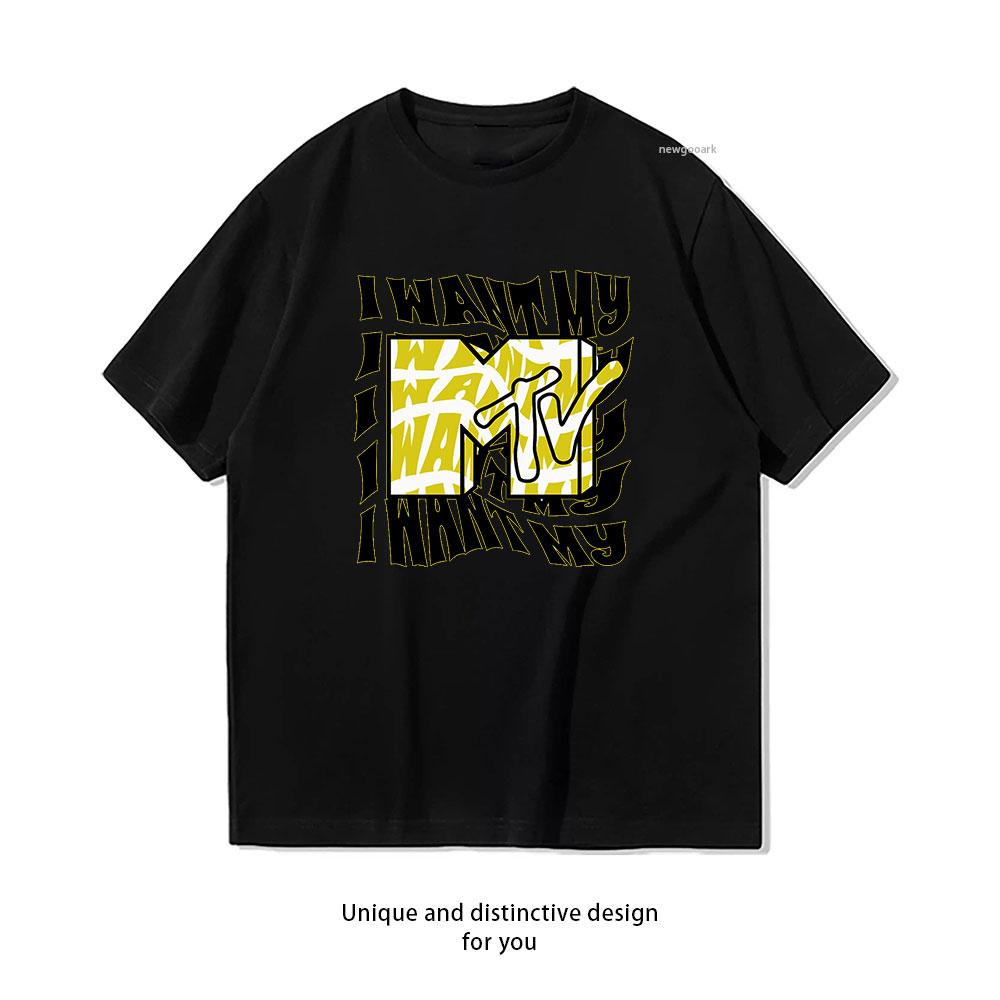 MTV I Want My Wave Stack Vintage Big Chest TShirt Women Unisex Casual cotton graphic t shirts Creative camisetas tops tee S
MTV I Want My Wave Stack Vintage Big Chest TShirt Women Unisex Casual cotton graphic t shirts Creative camisetas tops tee S