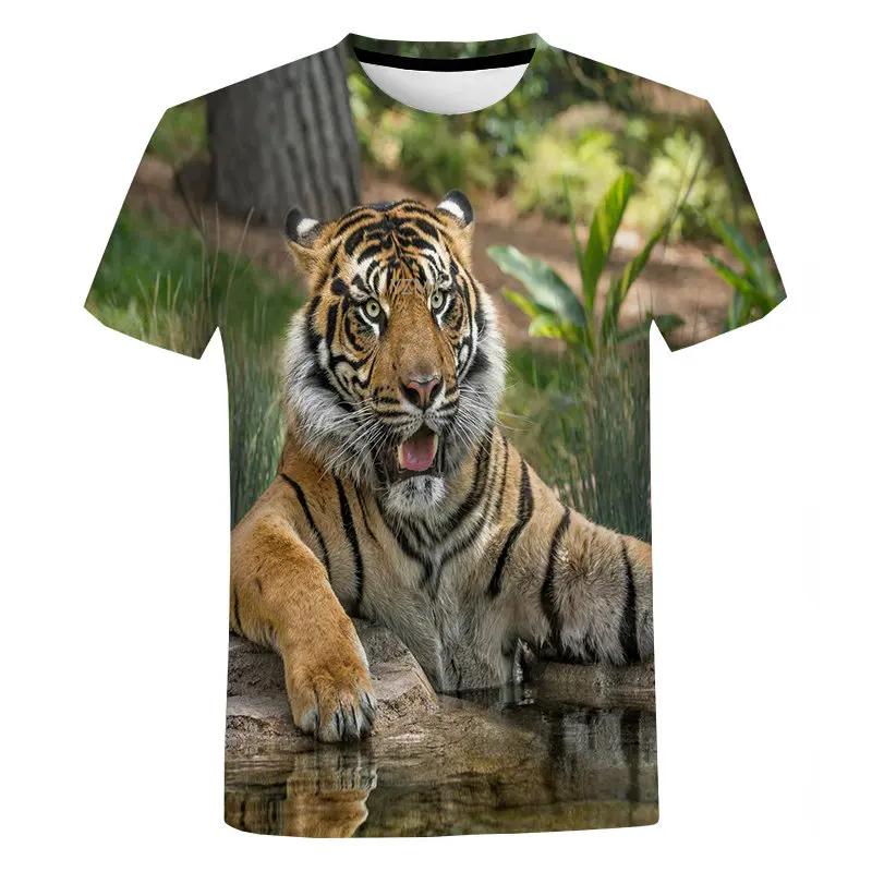 Tiger Stripes T-shirt Animal 3D Printing T Shirt Round Neck Short Sleeve Funny Picture Outdoor Casual Clothes For Men Tee Shirts 6XL
Tiger Stripes T-shirt Animal 3D Printing T Shirt Round Neck Short Sleeve Funny Picture Outdoor Casual Clothes For Men Tee Shirts 6XL