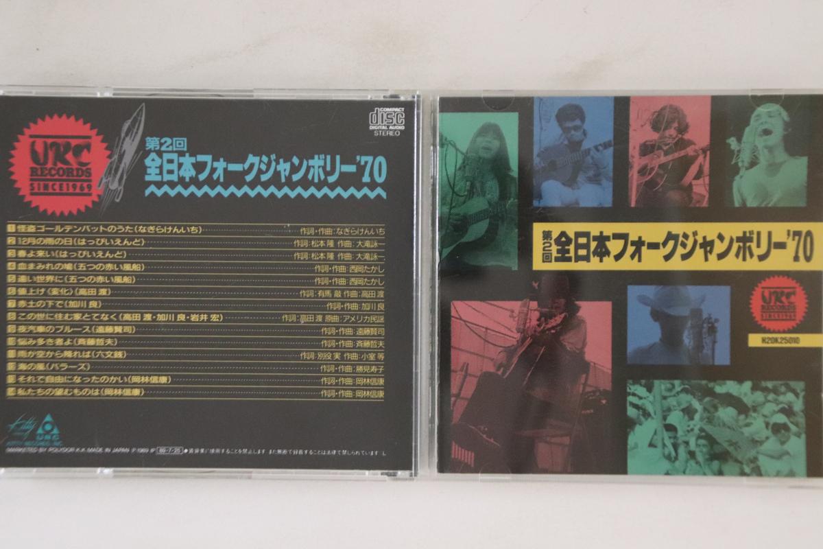 CD VARIOUS - Dai nikai zennihon Folk jumboly 7 H20K25010 URC 1989 Japan Japanese Traditional/Folk Used
CD VARIOUS - Dai nikai zennihon Folk jumboly 7 H20K25010 URC 1989 Japan Japanese Traditional/Folk Used