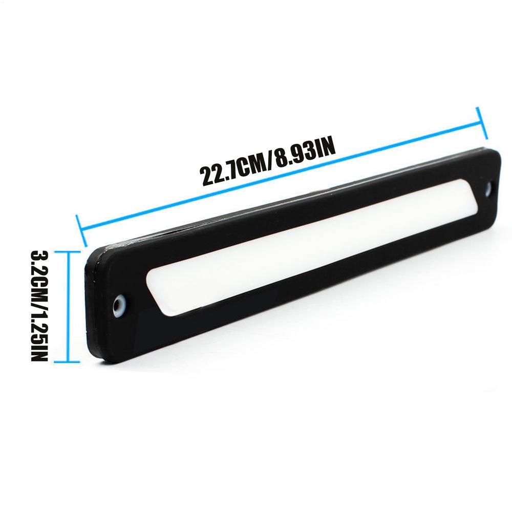 Daytime Running Lights 9in Modified Waterproof Lamp 2 Pieces Modified Bendable Super Bright Car LED Light Strip Front Rear For білий
Daytime Running Lights 9in Modified Waterproof Lamp 2 Pieces Modified Bendable Super Bright Car LED Light Strip Front Rear For білий