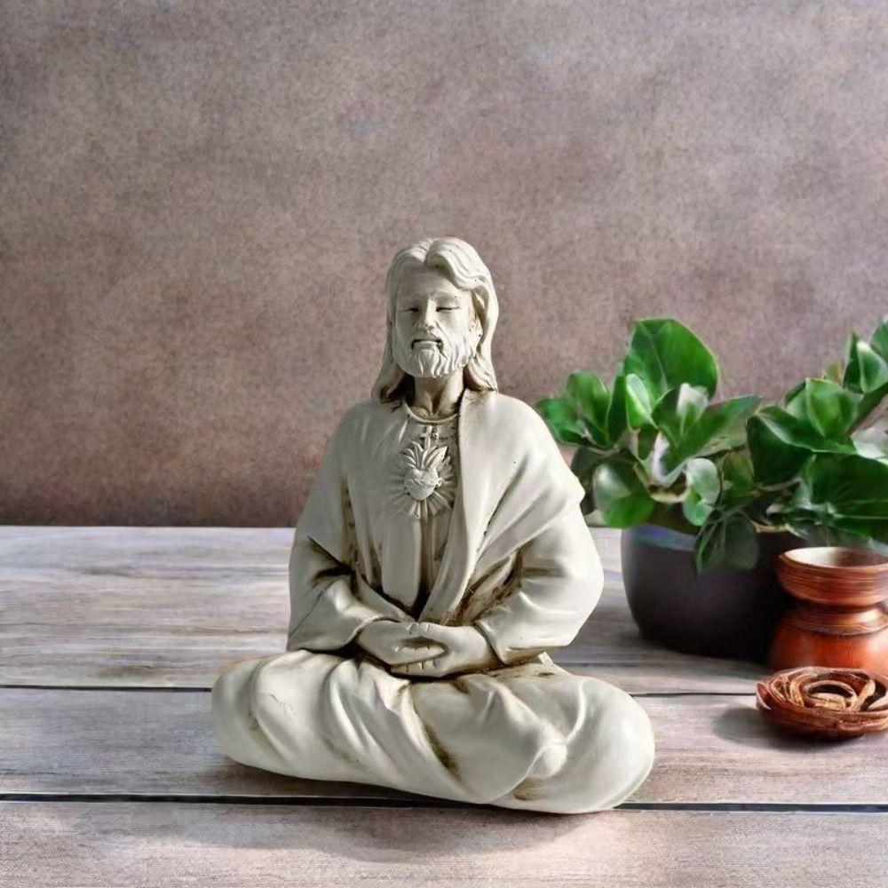 Unique Christian Holy Statue Modern Miniatures Figurine Meditations Sculpture Easters бежевый
Unique Christian Holy Statue Modern Miniatures Figurine Meditations Sculpture Easters бежевый