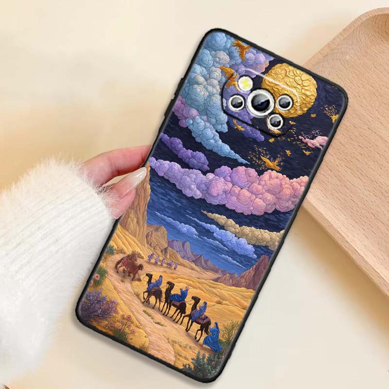 Креативные пейзажные узоры Для Xiaomi Mi Poco F3 F4 F5 F6 X3 X4 X5 X6 X7 M3 M4 M5 M6 M7 GT Pro 5G Черный чехол для телефона Poco X5
Креативные пейзажные узоры Для Xiaomi Mi Poco F3 F4 F5 F6 X3 X4 X5 X6 X7 M3 M4 M5 M6 M7 GT Pro 5G Черный чехол для телефона Poco X5