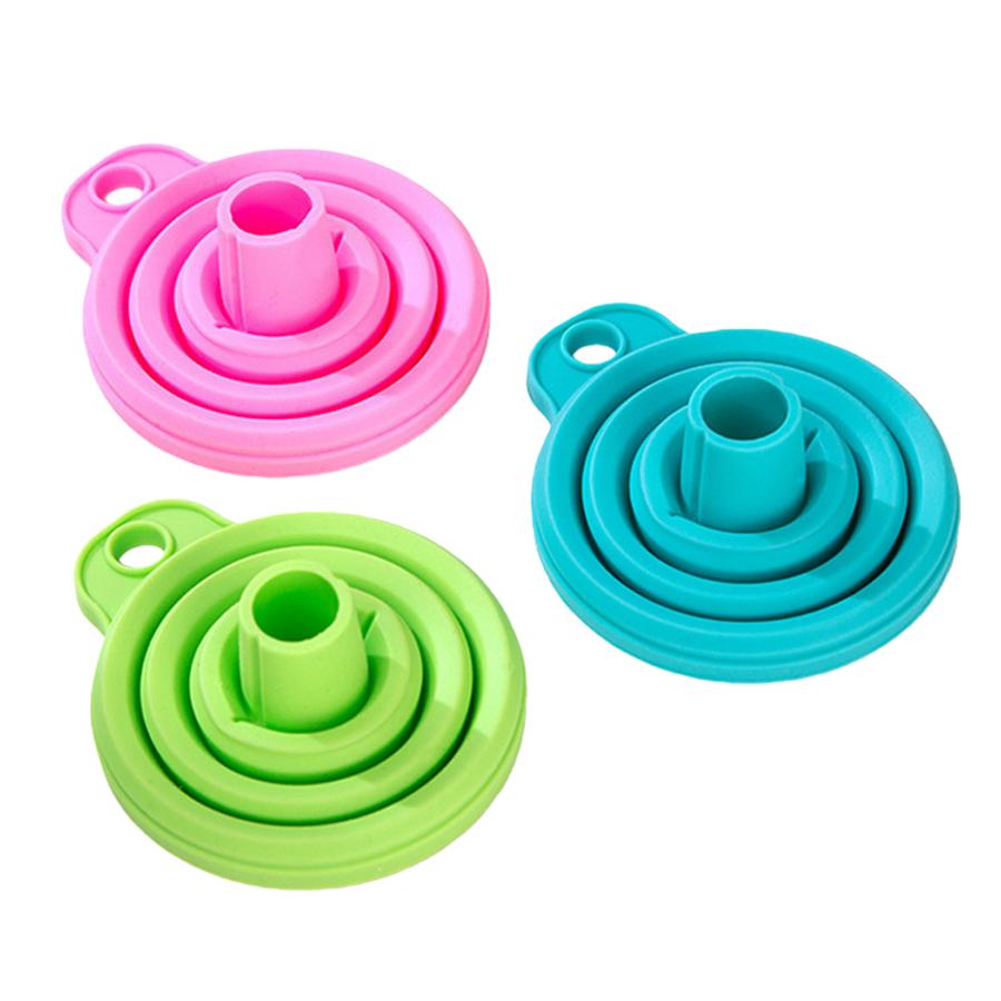 Телескопічний силіконовий лійка кольору цукерок, складана кухонна лійка для домашнього переливання рідин, розливу в пляшки та зберігання їжі різнокольоровий
Телескопічний силіконовий лійка кольору цукерок, складана кухонна лійка для домашнього переливання рідин, розливу в пляшки та зберігання їжі різнокольоровий