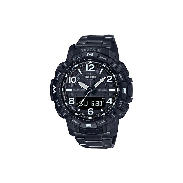 Casio Pro Trek Series PRT Outdoor Climbing Sports Watch Quartz Movement Resin Strap Men Watches Black PRT-B50YT-1 Black Dial
Casio Pro Trek Series PRT Outdoor Climbing Sports Watch Quartz Movement Resin Strap Men Watches Black PRT-B50YT-1 Black Dial