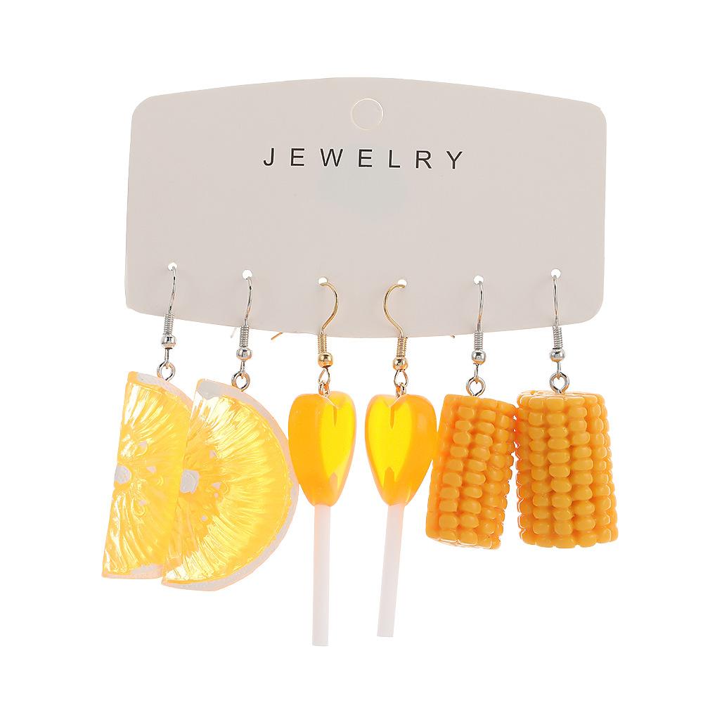 Cartoon 3D Cute Ice Cream Fruit Ear Hook Earrings , Fashion Alloy Earrings for Women , 20 Styles fourteen
Cartoon 3D Cute Ice Cream Fruit Ear Hook Earrings , Fashion Alloy Earrings for Women , 20 Styles fourteen