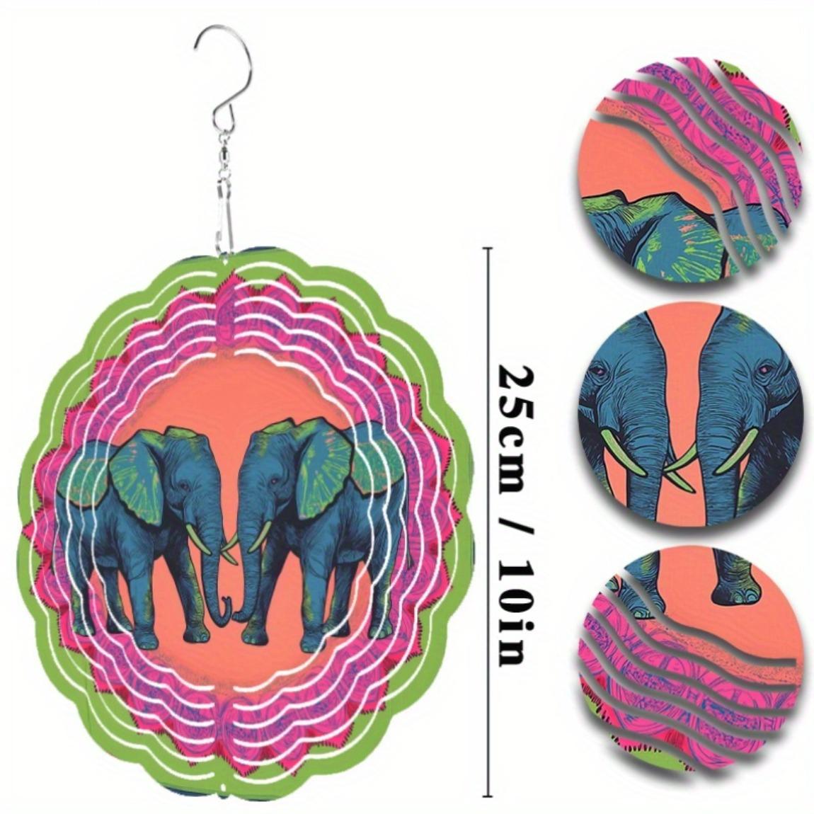 360 Degree Rotating Metal Wind Chime 25.4cm Hanging for Garden Patio Decor Unique Gift Idea for Friends Family All Season 01A
360 Degree Rotating Metal Wind Chime 25.4cm Hanging for Garden Patio Decor Unique Gift Idea for Friends Family All Season 01A