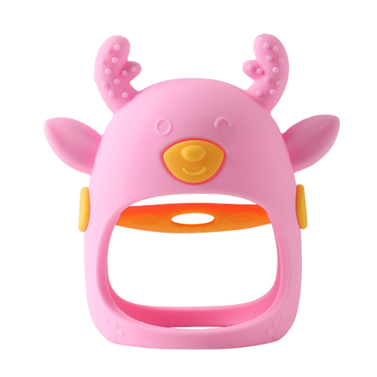 Прорезыватель для зубов Олень, варежка для прорезывания зубов, детские перчатки для прорезывания зубов, соска для прорезывания зубов, силиконовая жевательная игрушка для розовый
Прорезыватель для зубов Олень, варежка для прорезывания зубов, детские перчатки для прорезывания зубов, соска для прорезывания зубов, силиконовая жевательная игрушка для розовый