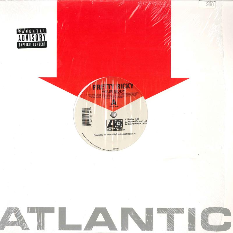 12inch Record PRETTY RICKY - Your Body / I Want You (Girlfriend) 7567941310 ATLANTIC 2005 US Rap & Hip-Hop/R&B Used
12inch Record PRETTY RICKY - Your Body / I Want You (Girlfriend) 7567941310 ATLANTIC 2005 US Rap & Hip-Hop/R&B Used