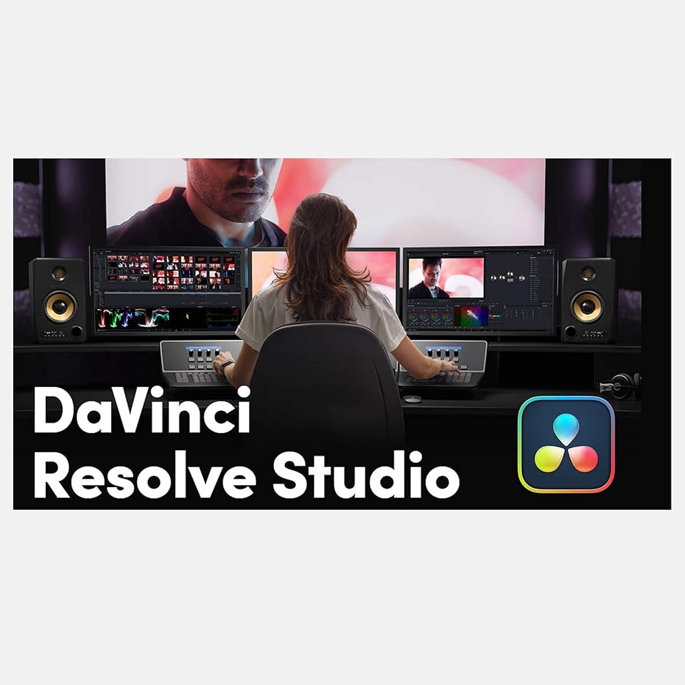 Редагувальне програмне забезпечення Blackmagic Design DaVinci Resolve Studio (карта активації)
Редагувальне програмне забезпечення Blackmagic Design DaVinci Resolve Studio (карта активації)