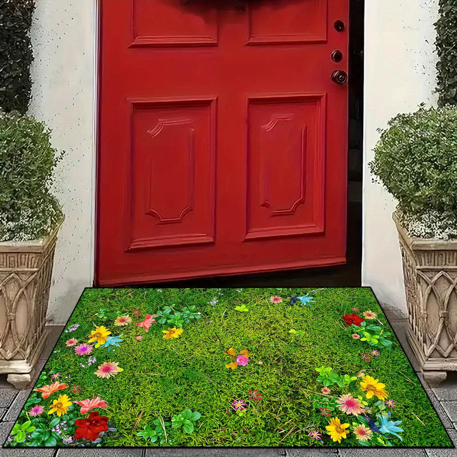 VIKAMA Decorative Outdoor Doormat Welcome Mat Featuring a Green Floral Rug For Bedroom Carpet For Live Room Home Decor 40X60CM (1.3X2FT
VIKAMA Decorative Outdoor Doormat Welcome Mat Featuring a Green Floral Rug For Bedroom Carpet For Live Room Home Decor 40X60CM (1.3X2FT