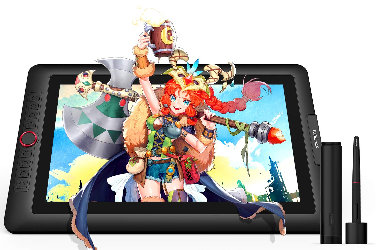 XPPen Liquid Tab Tilt Detection 8192 Pen Pressure Levels NTSC Color Gamut Inch Full HD IPS LCD Pro 88% 15.6 Artist15.6
XPPen Liquid Tab Tilt Detection 8192 Pen Pressure Levels NTSC Color Gamut Inch Full HD IPS LCD Pro 88% 15.6 Artist15.6