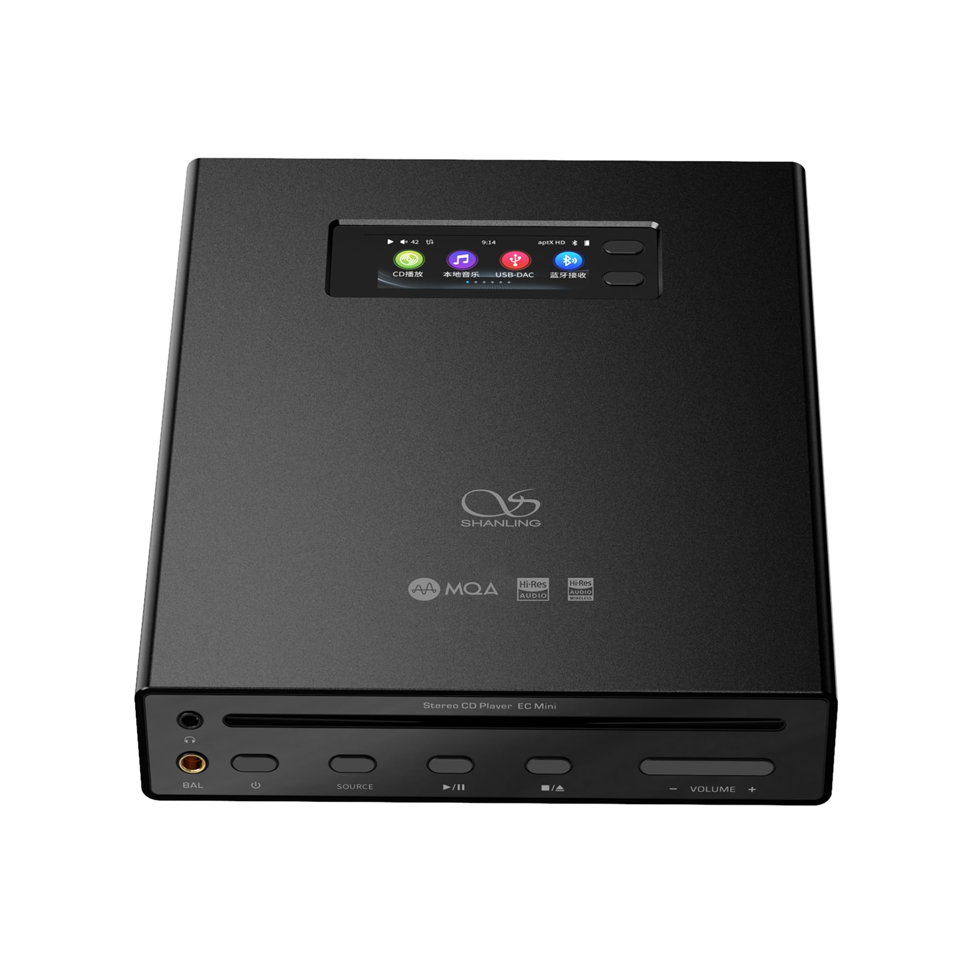 Gold SHANLING EC Mini Compatible Fully Balanced Portable CD Player Mode Compact Car Touch Screen MQA DSD256 Balanced Output 12cm Disc Large Capacity чорний
Gold SHANLING EC Mini Compatible Fully Balanced Portable CD Player Mode Compact Car Touch Screen MQA DSD256 Balanced Output 12cm Disc Large Capacity чорний