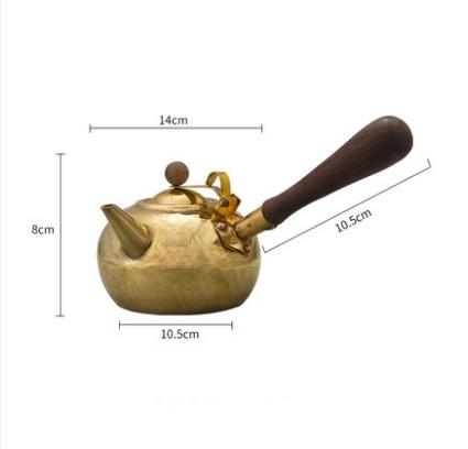 450Ml Chinese Traditional Copper Tea Kettle For Stove Handmade Tea Pot Health Jug Teapot Teaware Jasmine Tea Ceremony
450Ml Chinese Traditional Copper Tea Kettle For Stove Handmade Tea Pot Health Jug Teapot Teaware Jasmine Tea Ceremony