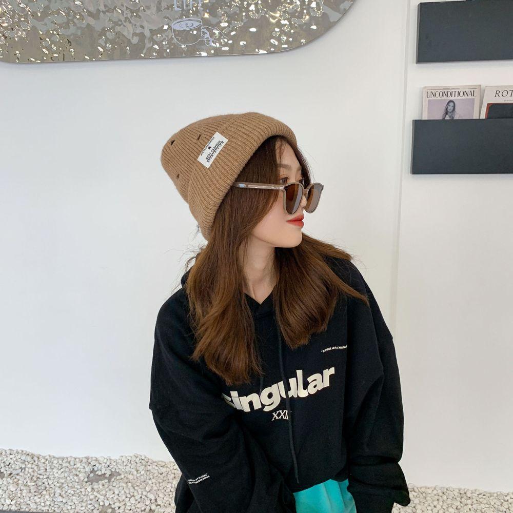 Crochet With Holes Men Wool Solid Colors Knitting Beanie Fashion Design Women Hat Korean Style Hat
Crochet With Holes Men Wool Solid Colors Knitting Beanie Fashion Design Women Hat Korean Style Hat