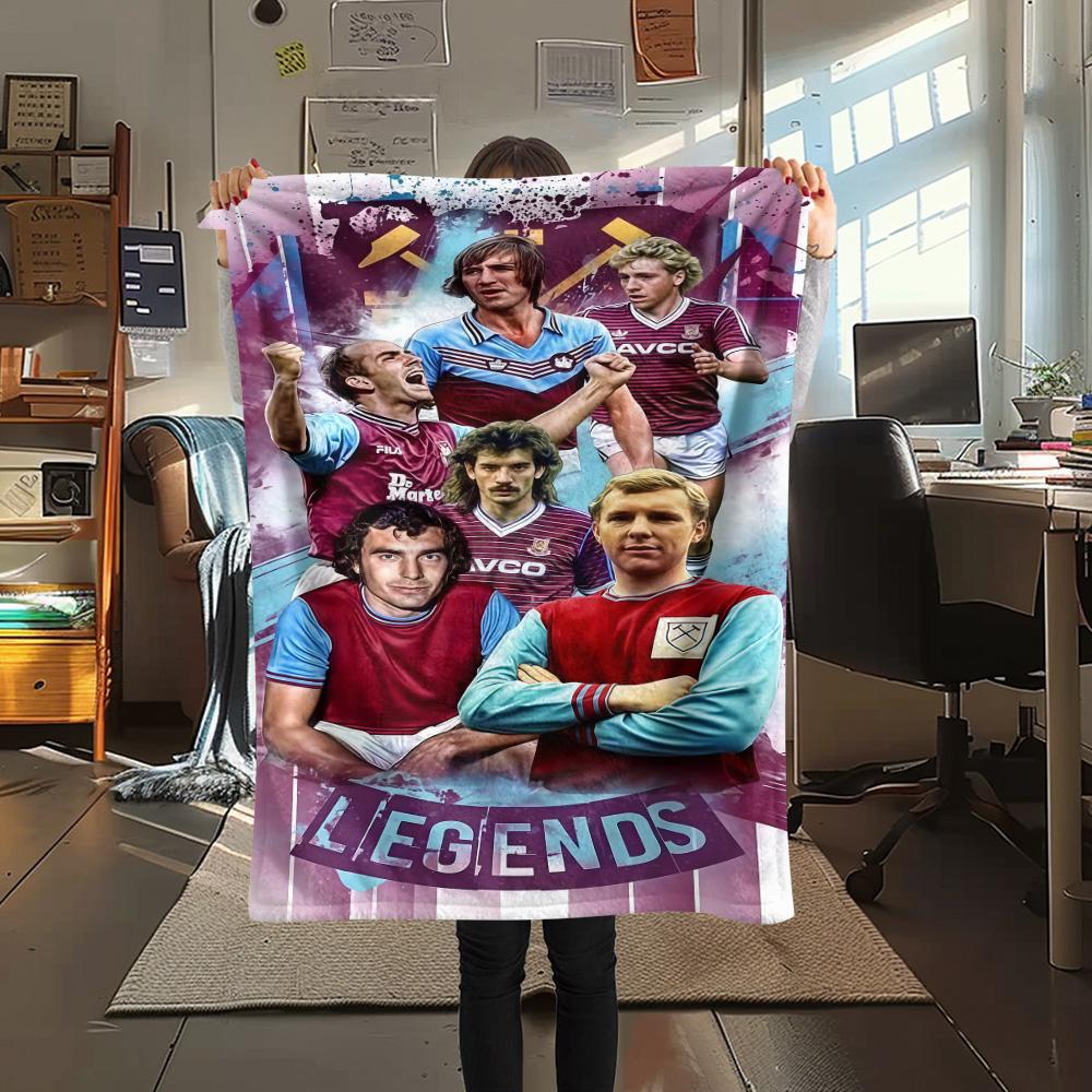 West Ham Print FlAannel Blanket, High quality Comfortable for All Seasons, Home Decor, Warmth and Comfort 80cm x 120cm
West Ham Print FlAannel Blanket, High quality Comfortable for All Seasons, Home Decor, Warmth and Comfort 80cm x 120cm