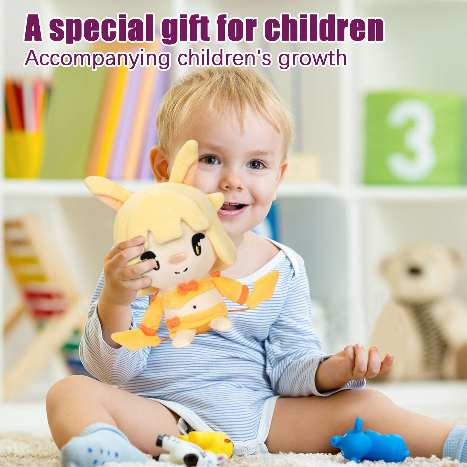 Плюшева лялька, іграшка в подарунок, стиль мультфільму, дитяча ганчіркова лялька, дитяча подушка в подарунок One Size
Плюшева лялька, іграшка в подарунок, стиль мультфільму, дитяча ганчіркова лялька, дитяча подушка в подарунок One Size