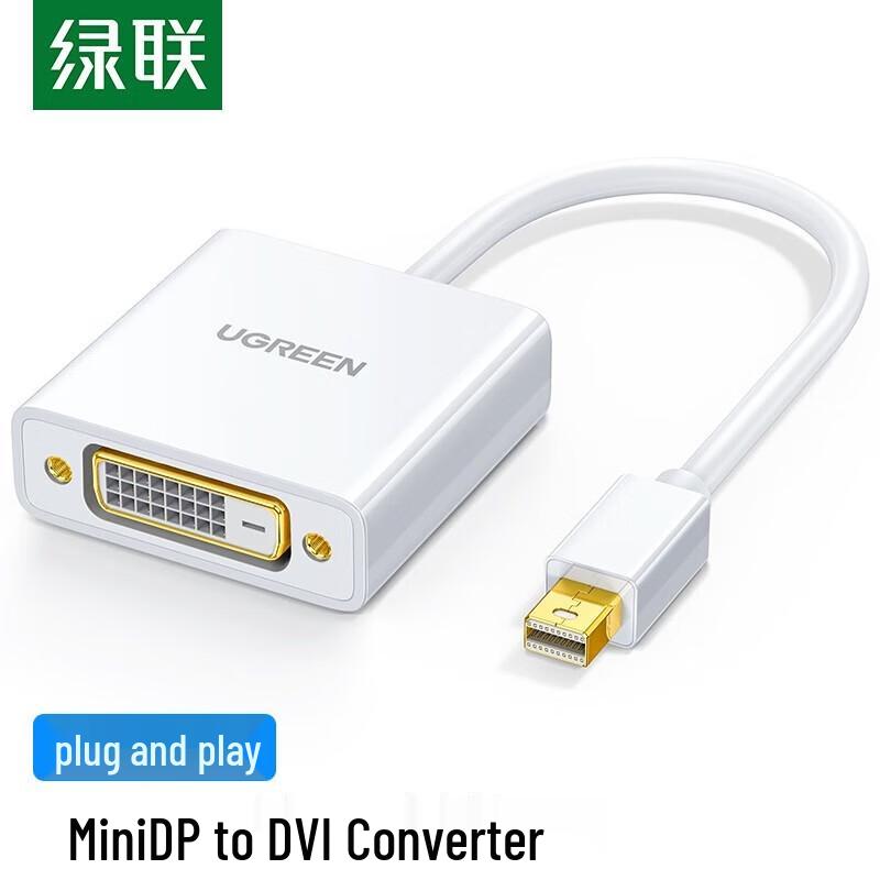 UGREEN Mini DisplayPort to DVI Converter
UGREEN Mini DisplayPort to DVI Converter