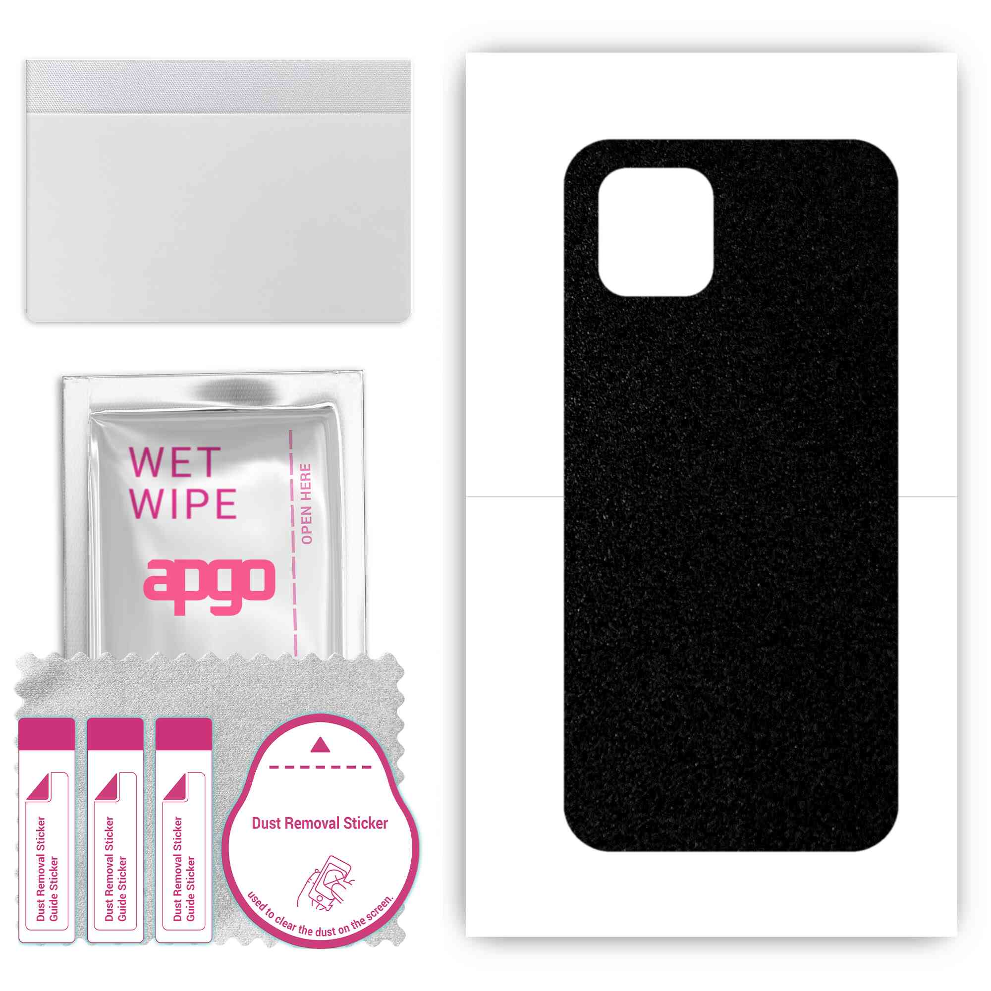 apgo Protective Skin Sticker for the back compatible with Samsung Galaxy A03, Wrap Film, Foil, Vinyl - Pattern Matte Black
apgo Protective Skin Sticker for the back compatible with Samsung Galaxy A03, Wrap Film, Foil, Vinyl - Pattern Matte Black