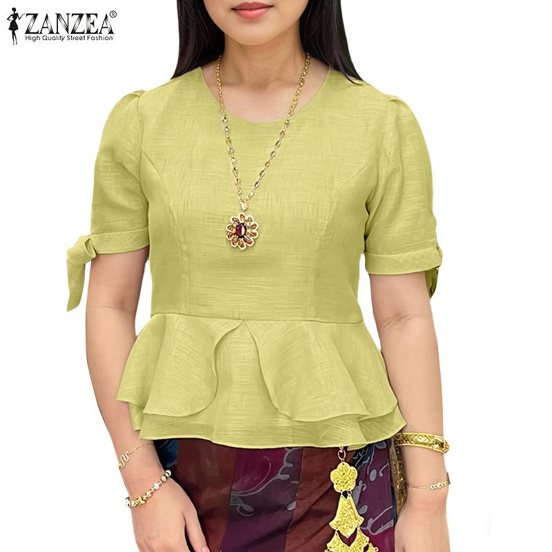 ZANZEA Women Casual Round Neck Trimmed Ruffled Short-Sleeve Blouse M абрикосовый
ZANZEA Women Casual Round Neck Trimmed Ruffled Short-Sleeve Blouse M абрикосовый