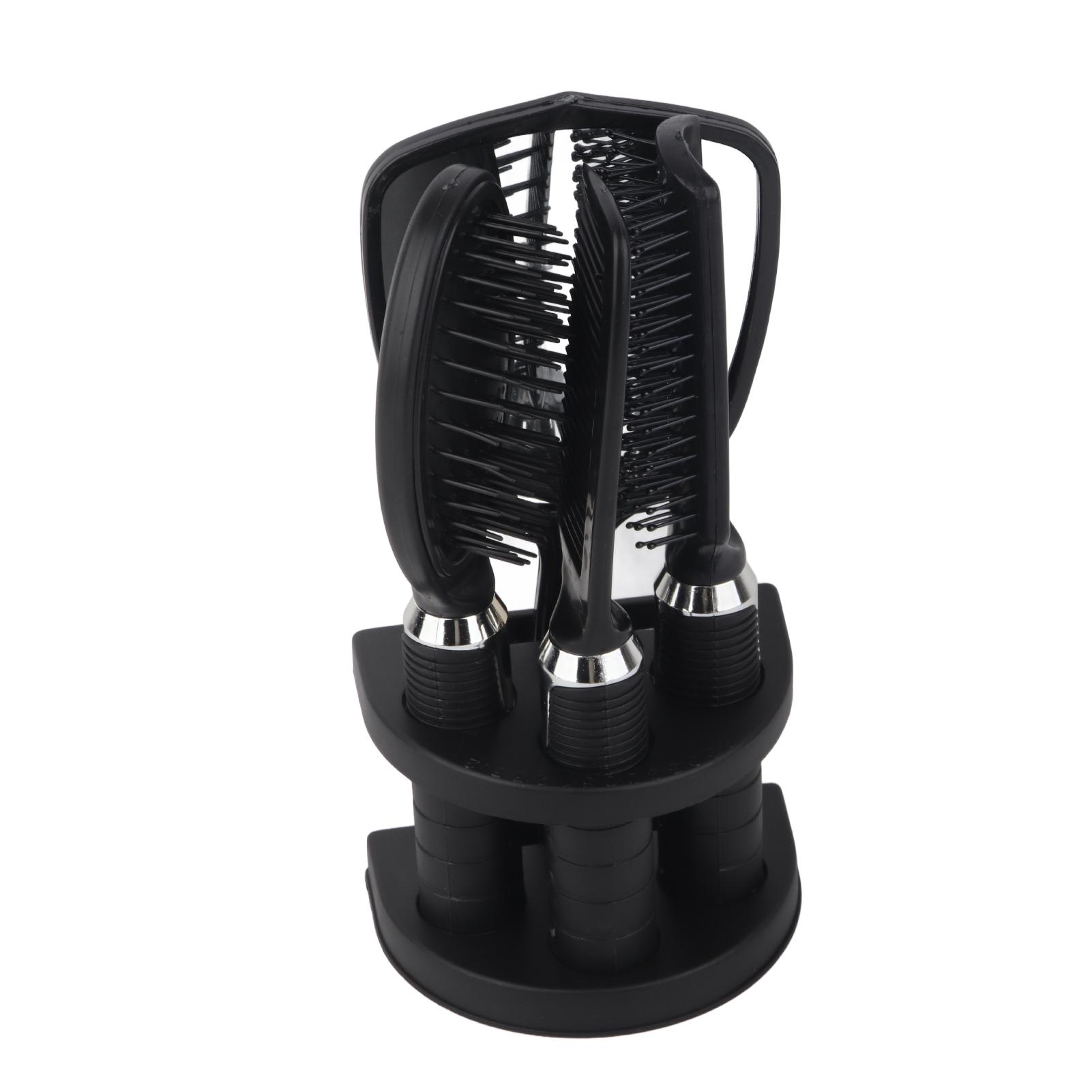 5PCS/Set Hair Comb Set Anti Static Hair Brush Black Mirror Comb Set Non Slip Handle Styling Comb Kit
5PCS/Set Hair Comb Set Anti Static Hair Brush Black Mirror Comb Set Non Slip Handle Styling Comb Kit