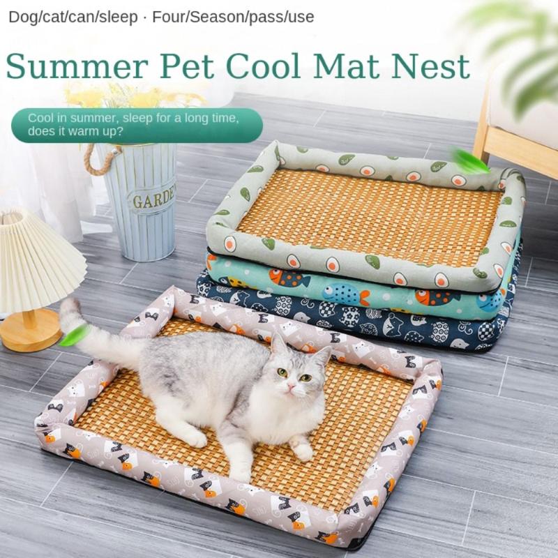 Anti-Abrasion Cooling Mat Pet Cat Bed Mat Cat Sleeping Mat Summer Cat Nest Pet Cooling Mat for Small Dog Cats Comfort
Anti-Abrasion Cooling Mat Pet Cat Bed Mat Cat Sleeping Mat Summer Cat Nest Pet Cooling Mat for Small Dog Cats Comfort