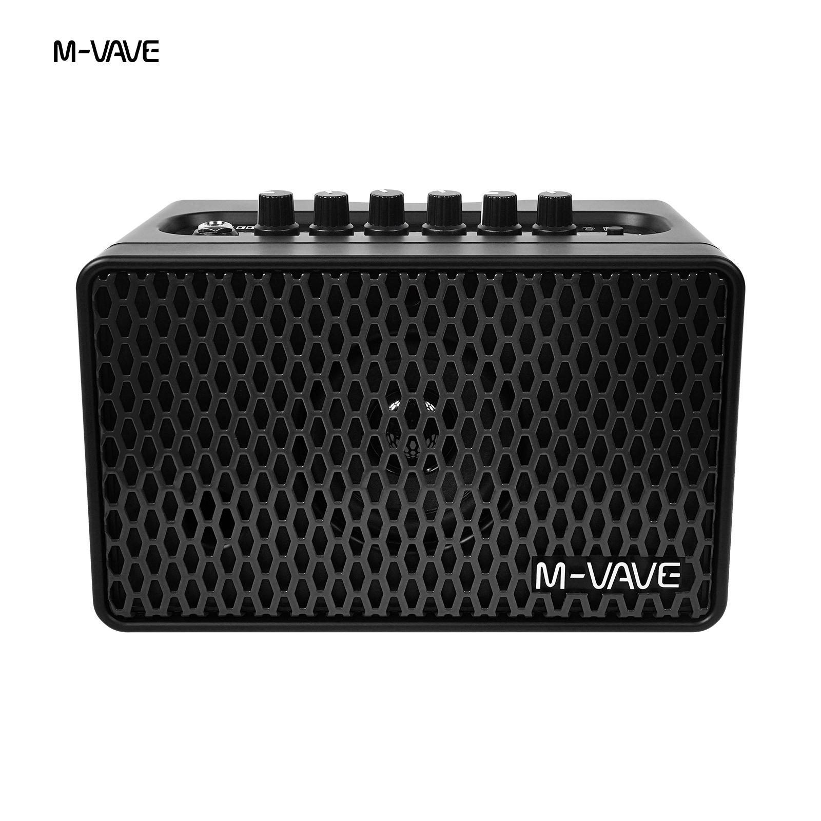 M-VAVE SP100 Portable Amp w/9 Voices/16 FX/Wireless Bluetooth Connection/Rechargeable Battery/All-in-One/for Guitar/Bass Practic
M-VAVE SP100 Portable Amp w/9 Voices/16 FX/Wireless Bluetooth Connection/Rechargeable Battery/All-in-One/for Guitar/Bass Practic