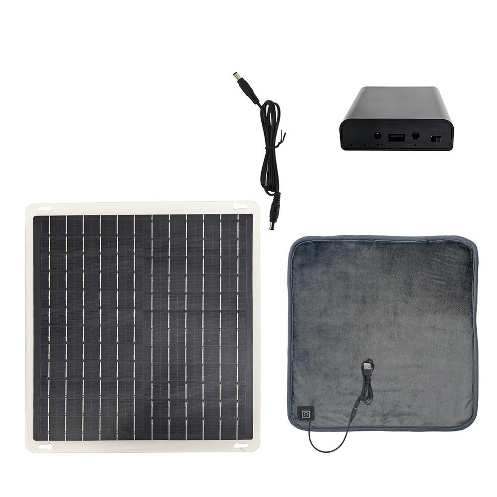 Photovoltaic Solar Electric Heated Blanket 10W 5V with Quick Heat Up and Foldable Design for Pet Mats and Chairs China Mainland
Photovoltaic Solar Electric Heated Blanket 10W 5V with Quick Heat Up and Foldable Design for Pet Mats and Chairs China Mainland
