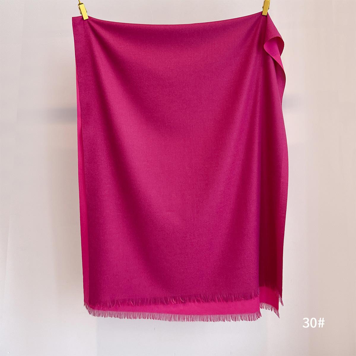 Winter Warm Cashmere Double-Sided Solid Color Scarf For Women Thickened Warm Scarf Versatile Soft And Glutinous Shawl One Size
Winter Warm Cashmere Double-Sided Solid Color Scarf For Women Thickened Warm Scarf Versatile Soft And Glutinous Shawl One Size