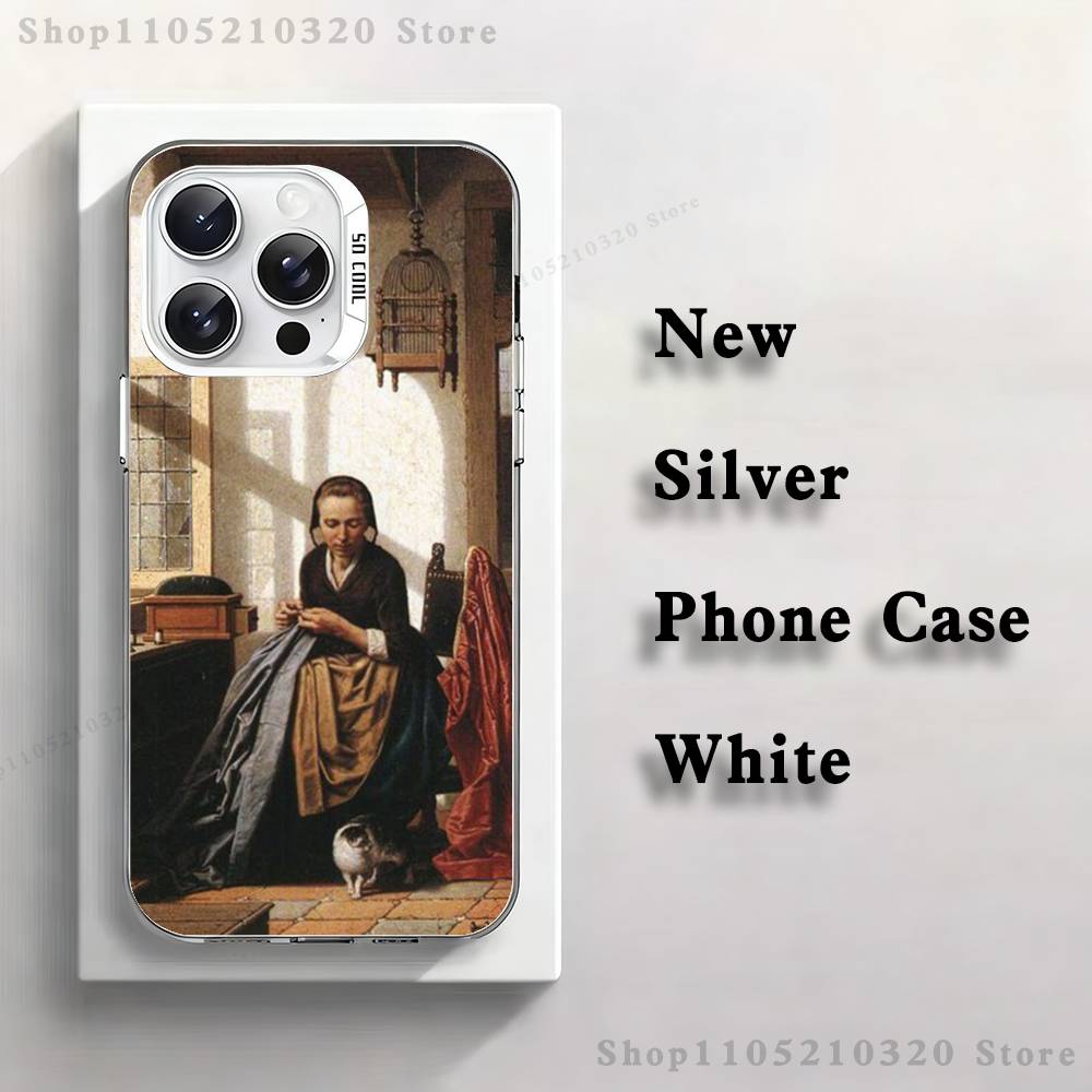 Girl Art V-Vermeer Painting Phone Case For iPhone 17,16,15,14,13,12,11,Pro,XS,Max,Plus,Mini,SE4,E white Matte Shockproof Cover iPhone16e
Girl Art V-Vermeer Painting Phone Case For iPhone 17,16,15,14,13,12,11,Pro,XS,Max,Plus,Mini,SE4,E white Matte Shockproof Cover iPhone16e