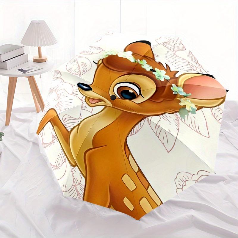 Disney Bambi,Deer,Flowers Fashion Manual Folding Umbrella - Reinforced Eight Ribs, Automatic Opening and Closing, Lightweight, Ssuitable For
Disney Bambi,Deer,Flowers Fashion Manual Folding Umbrella - Reinforced Eight Ribs, Automatic Opening and Closing, Lightweight, Ssuitable For