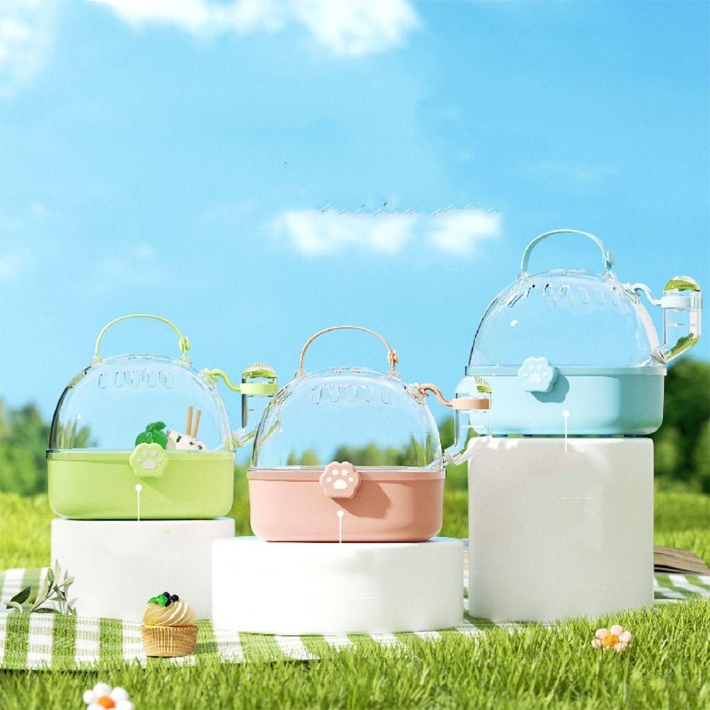 Transparent Hamster Cage Ventilated Pet House Carry Holder Pet Carriers Cage Car Travel зелений
Transparent Hamster Cage Ventilated Pet House Carry Holder Pet Carriers Cage Car Travel зелений