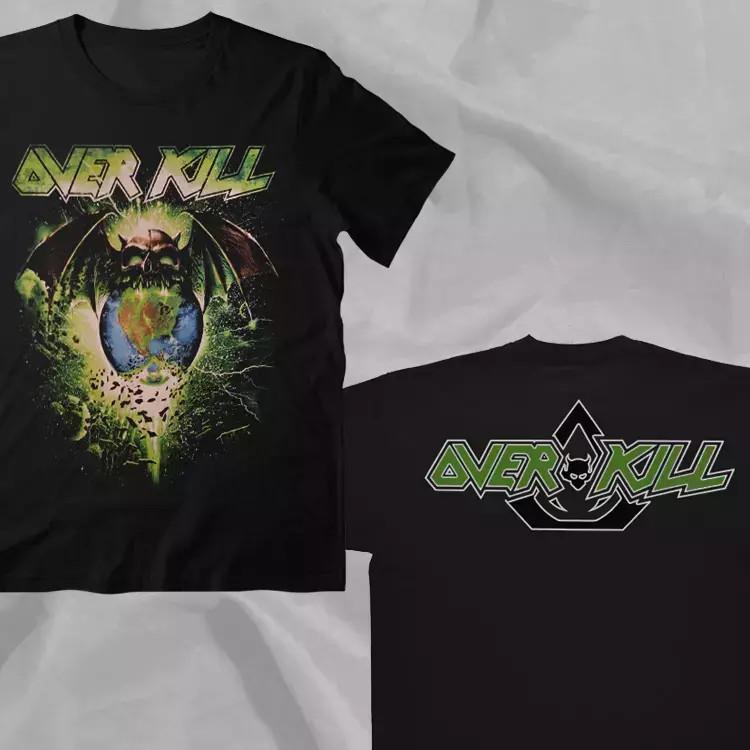 OVERKILL Band Retro Style 90s Black Double Sided T-Shirt 3XL
OVERKILL Band Retro Style 90s Black Double Sided T-Shirt 3XL