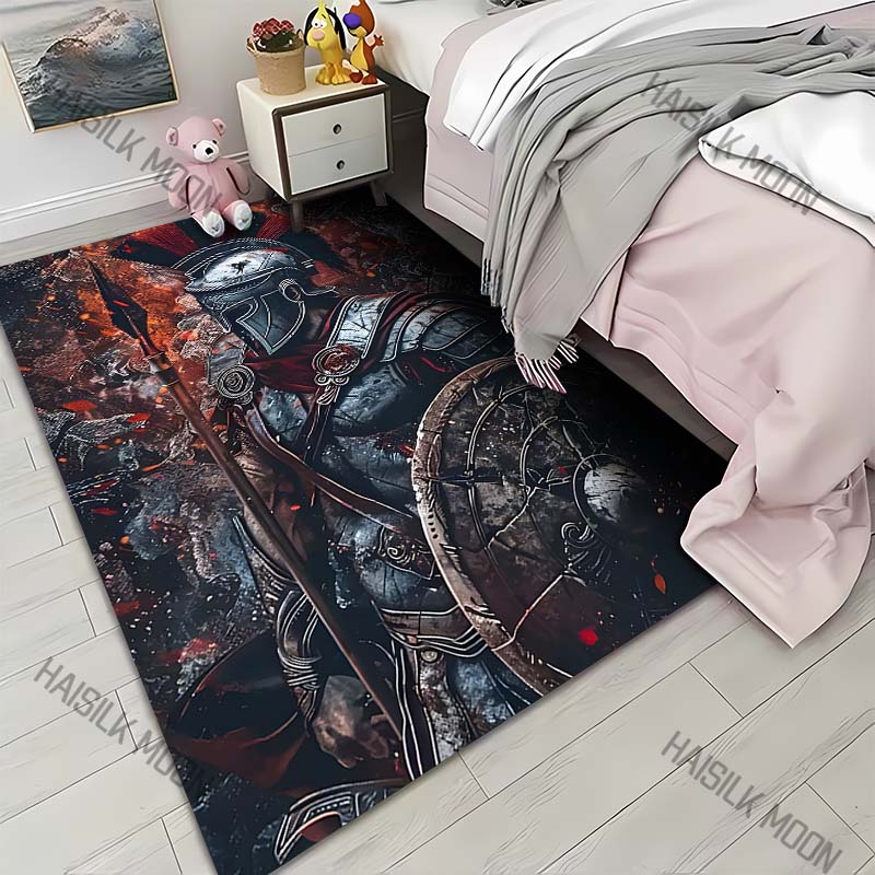 1PC Armored warrior spear shield red plume embers Print Carpet for Living Room Bedroom Sofa Home Decor Rus Non-slip Floor Mat 40x60cm
1PC Armored warrior spear shield red plume embers Print Carpet for Living Room Bedroom Sofa Home Decor Rus Non-slip Floor Mat 40x60cm