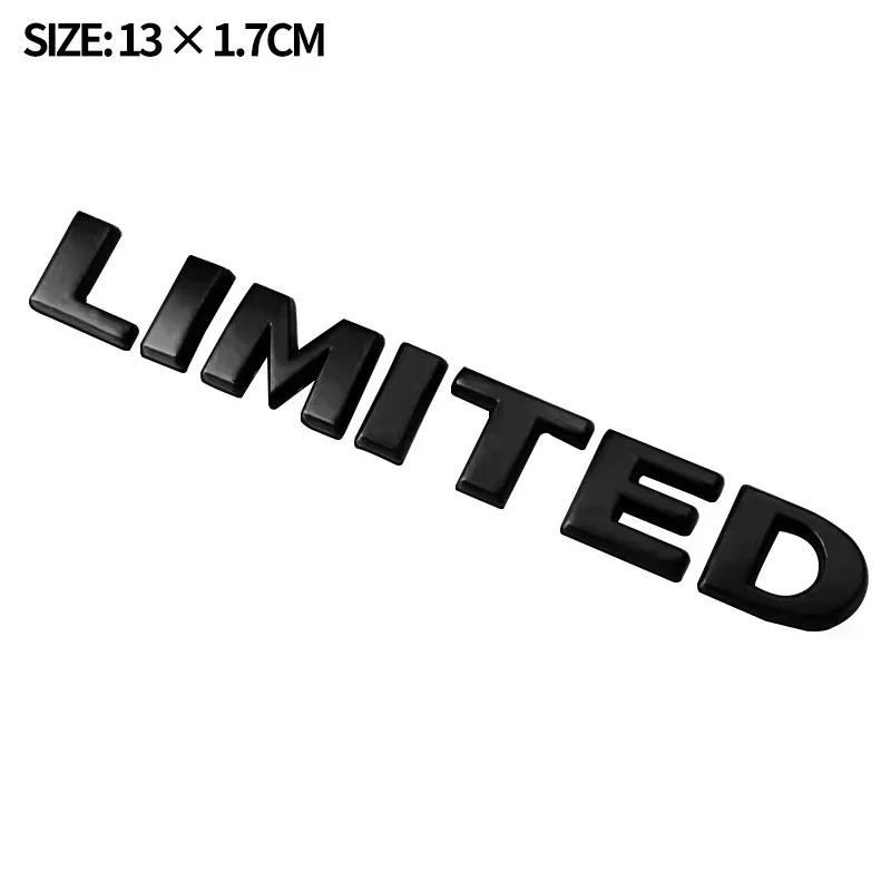 3D Metal Car Trunk Badge Stickers For 4X4 Limited Letters Emblem Logo чорний
3D Metal Car Trunk Badge Stickers For 4X4 Limited Letters Emblem Logo чорний