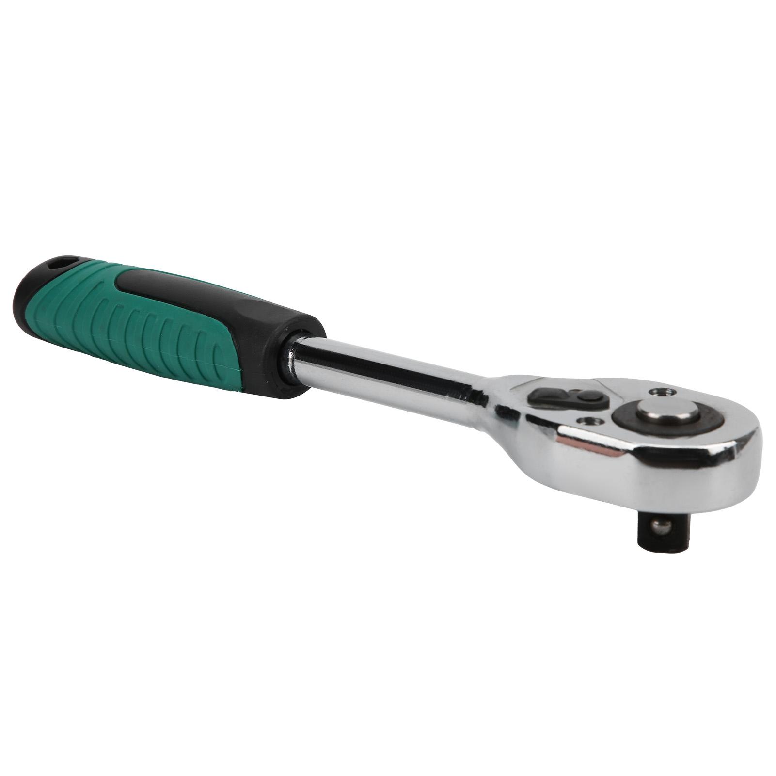 Ключ с храповым механизмом 12 дюймов, двухсторонний, быстросъемный, с нескользящей рукояткой, зеленый
Ключ с храповым механизмом 12 дюймов, двухсторонний, быстросъемный, с нескользящей рукояткой, зеленый