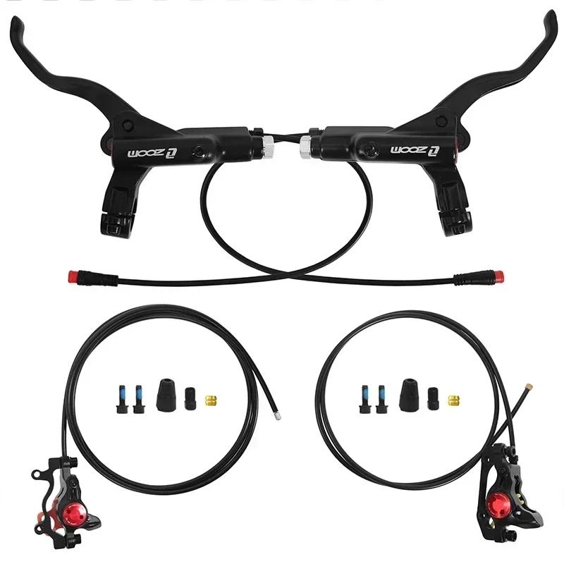 ZOOM Bicycle Hydraulic Disc Brake Set 2 Piston Oil Pressure MTB Brake 1100/1850mm Disc Brake for E-Bike Scooter Mtb Folding Bike FRONT-REAR
ZOOM Bicycle Hydraulic Disc Brake Set 2 Piston Oil Pressure MTB Brake 1100/1850mm Disc Brake for E-Bike Scooter Mtb Folding Bike FRONT-REAR