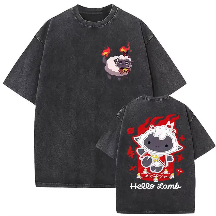 2026 Vintage Washed Cotton T Shirt Funny Cute Cult of The Lamb Fans Gift T-shirts Men Women s Casual Cotton Short Sleeve T-sh... 5XL
2026 Vintage Washed Cotton T Shirt Funny Cute Cult of The Lamb Fans Gift T-shirts Men Women s Casual Cotton Short Sleeve T-sh... 5XL