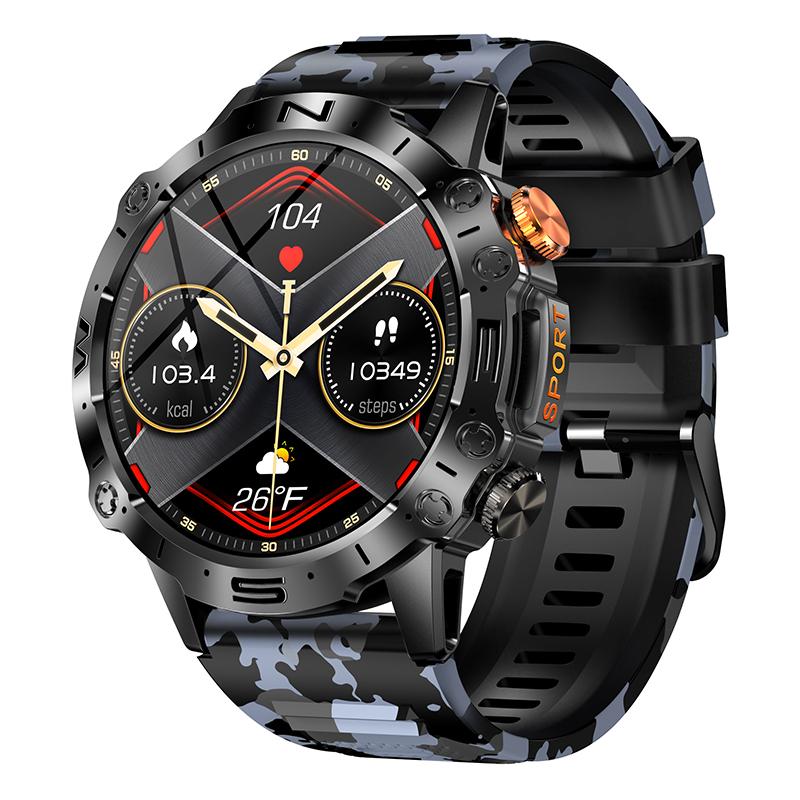 K59 1.43-inch AMOLED Screen Smart Watch for Men Sports Bracelet with Blood Pressure, Heart Rate Monitoring
K59 1.43-inch AMOLED Screen Smart Watch for Men Sports Bracelet with Blood Pressure, Heart Rate Monitoring