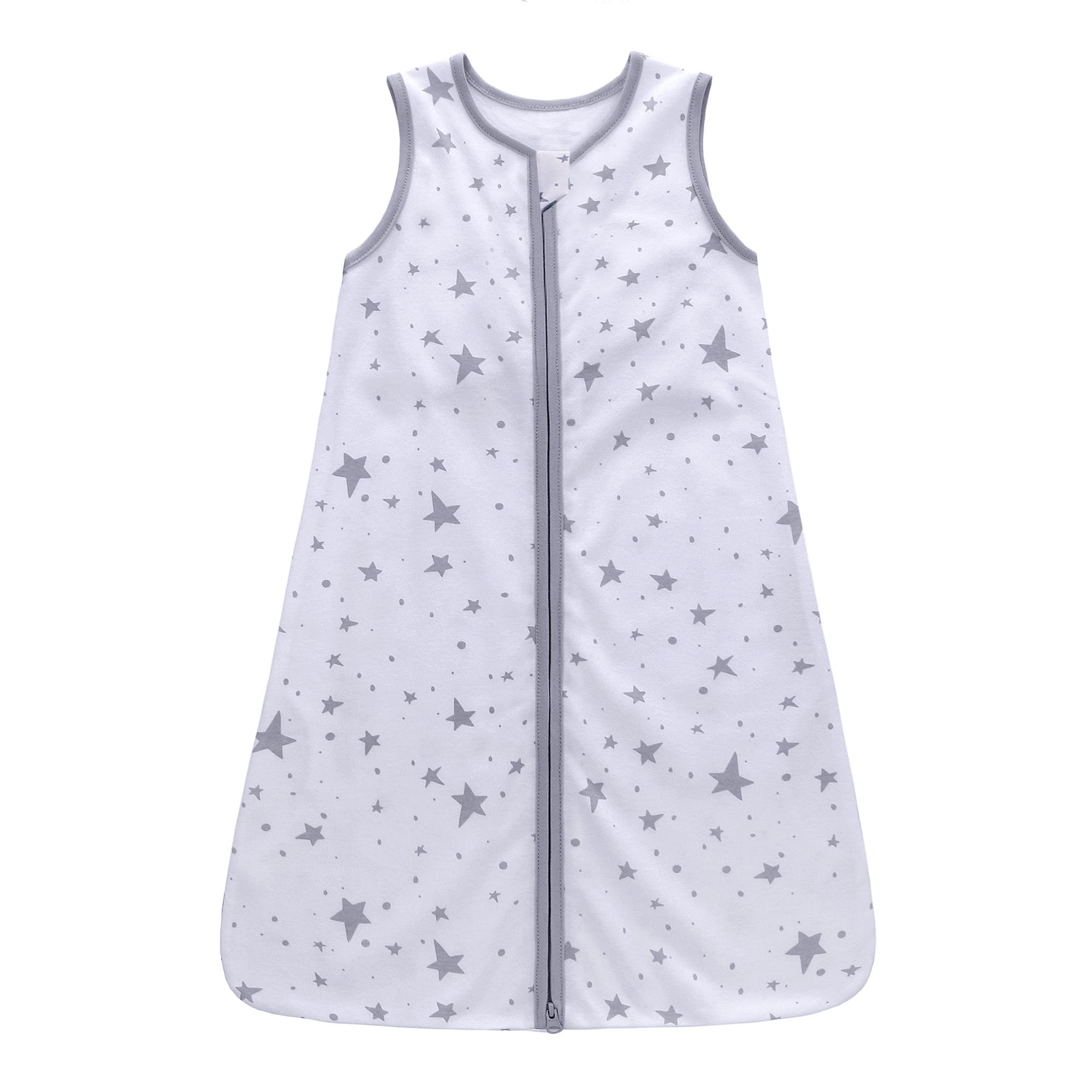 Summer Sleeveless Sleep Sack with Center Zipper Miracle Baby Pure Cotton Apricot Size S MB-SL01 L(6-18M) сірий колір
Summer Sleeveless Sleep Sack with Center Zipper Miracle Baby Pure Cotton Apricot Size S MB-SL01 L(6-18M) сірий колір