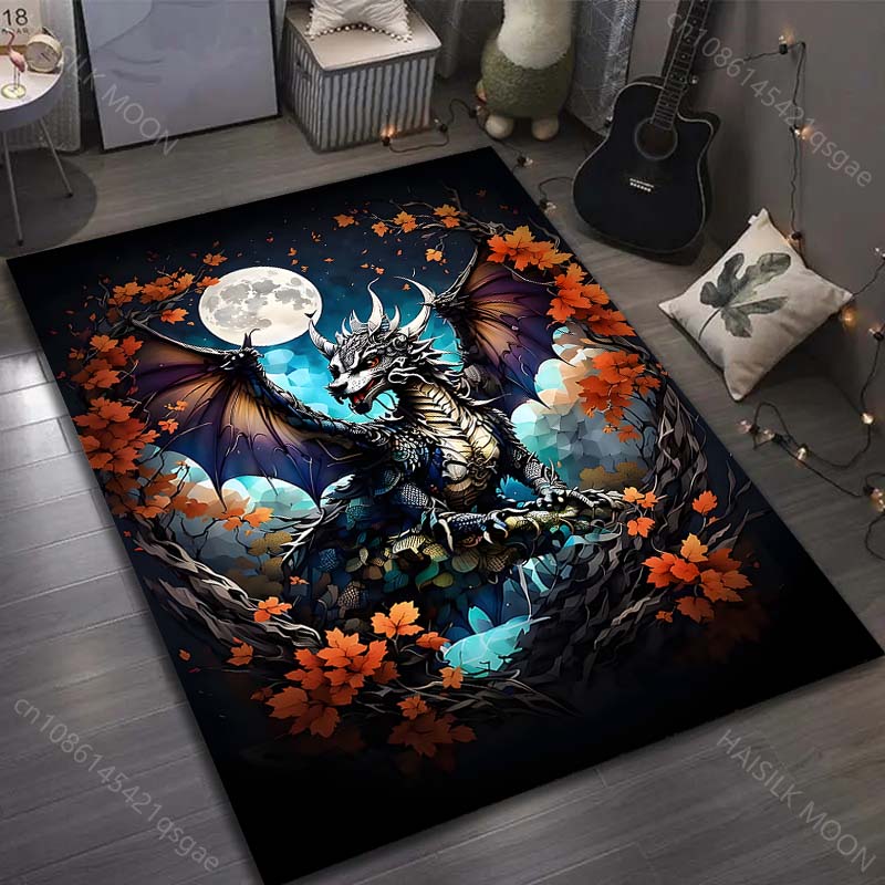 1PC Dragon full moon red leaves comic style Carpet for Living Room Bedroom Sofa Home Decor Rus Non-slip Floor Mat Luxury Gift 40cm x 60cm
1PC Dragon full moon red leaves comic style Carpet for Living Room Bedroom Sofa Home Decor Rus Non-slip Floor Mat Luxury Gift 40cm x 60cm