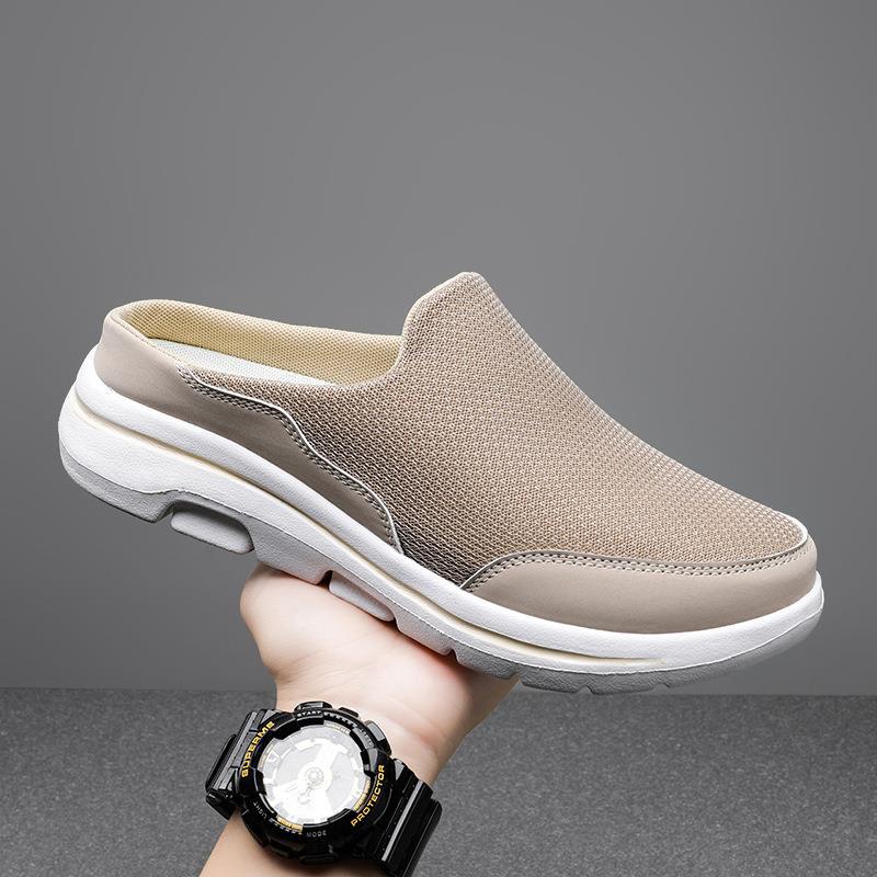 New large-size casual shoes, half-support single shoes, women s flat-soled one-pedal mesh breathable sandals without heel 48
New large-size casual shoes, half-support single shoes, women s flat-soled one-pedal mesh breathable sandals without heel 48