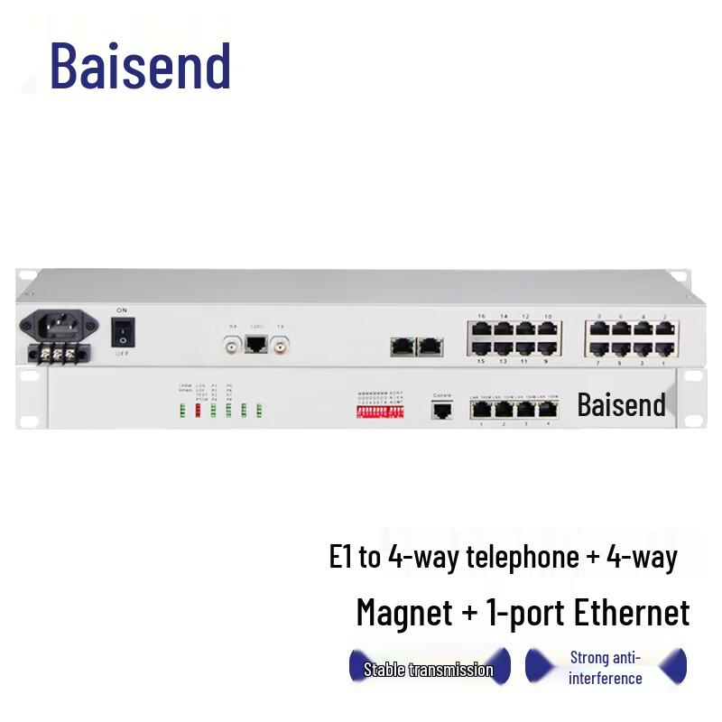 Bosende E1 PCM Optical Voice Multiplexer
Bosende E1 PCM Optical Voice Multiplexer