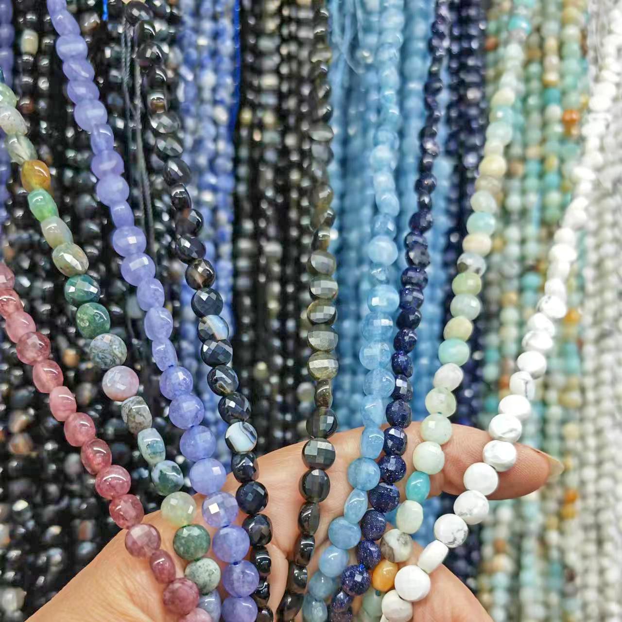 Natural Stone Faceted Round Beads for DIY Jewelry: Bracelets, Necklaces & Earrings 4mm/strand approximately 93 beads
Natural Stone Faceted Round Beads for DIY Jewelry: Bracelets, Necklaces & Earrings 4mm/strand approximately 93 beads