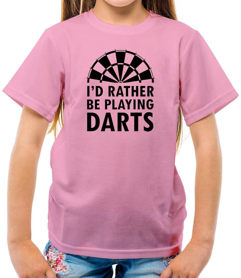 I d Rather Be Playing Darts - Kids T-Shirt - Bullseye 180 Dart Littler Gerwen 100
I d Rather Be Playing Darts - Kids T-Shirt - Bullseye 180 Dart Littler Gerwen 100