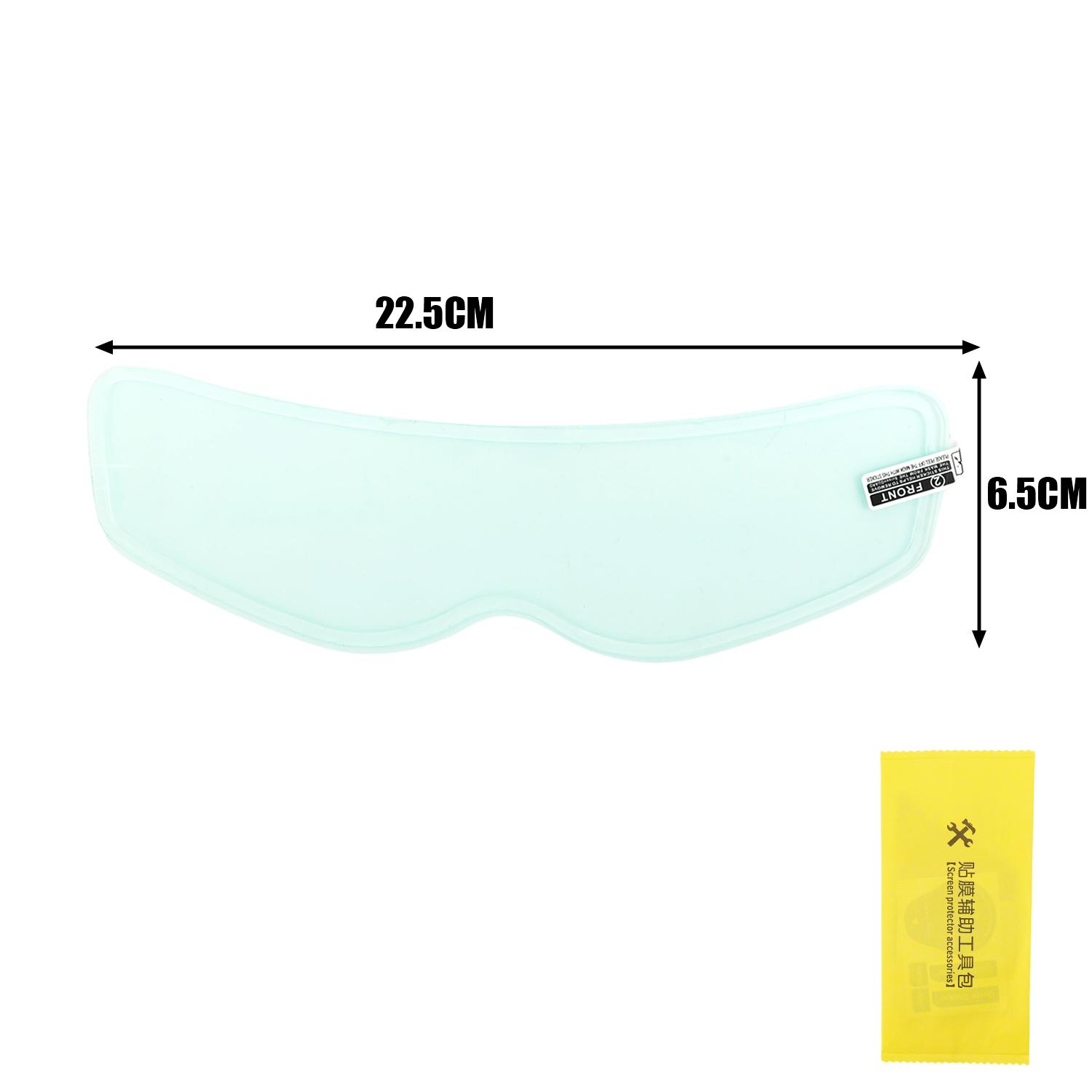 Rainy Day Riding Helmet Sun Protection Anti Glare Anti Fog Helmet Stickers Motorcycle Helmet Rainproof and Anti Fog Film 1/2pcs
Rainy Day Riding Helmet Sun Protection Anti Glare Anti Fog Helmet Stickers Motorcycle Helmet Rainproof and Anti Fog Film 1/2pcs