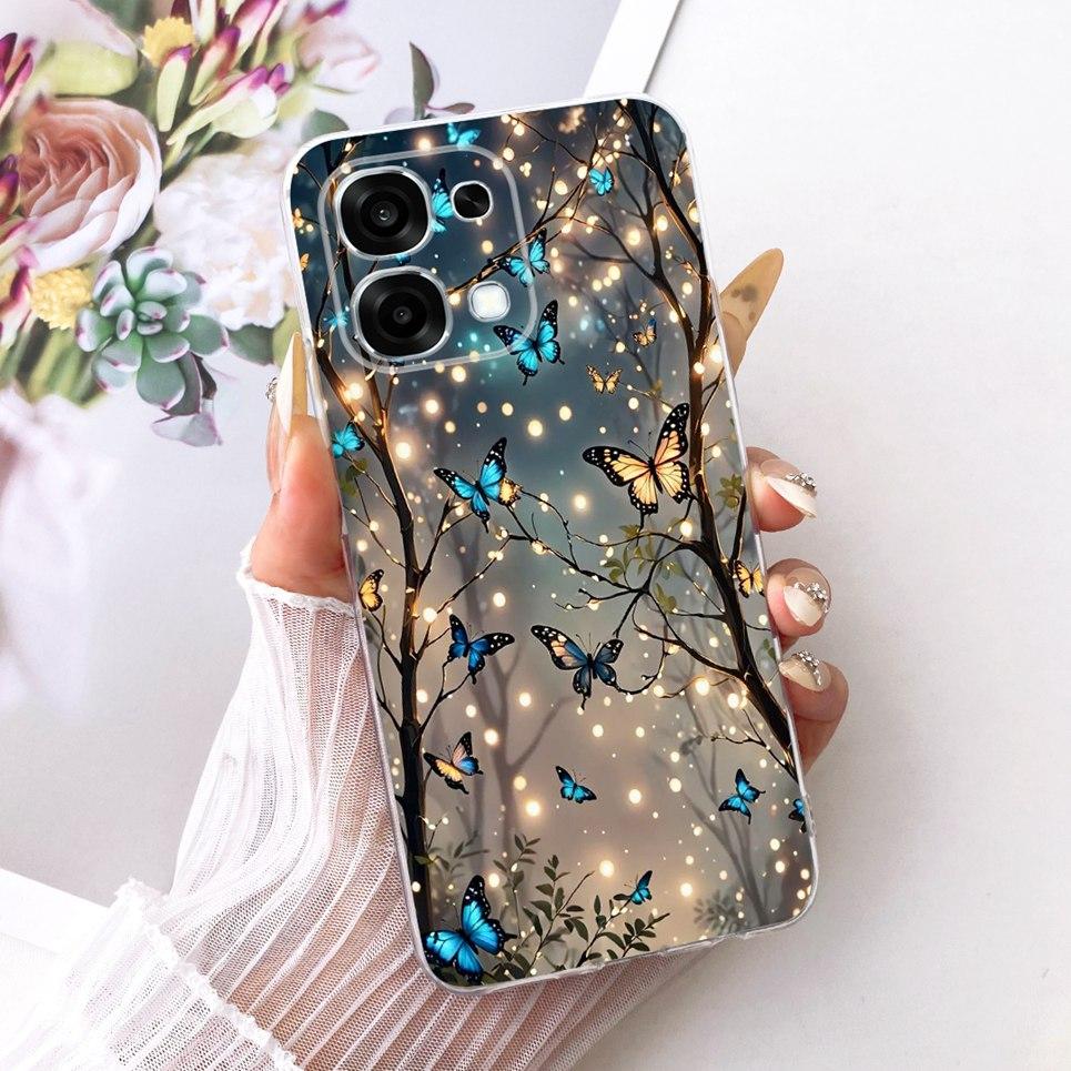Fashion Flower Butterfly Girly Phone Case For Oppo A6 A6 Pro 4G 5G CPH2781 CPH2781 Oppo F31 Pro Casing Soft Silicone Clear Cover Oppo F31 CPH2781
Fashion Flower Butterfly Girly Phone Case For Oppo A6 A6 Pro 4G 5G CPH2781 CPH2781 Oppo F31 Pro Casing Soft Silicone Clear Cover Oppo F31 CPH2781