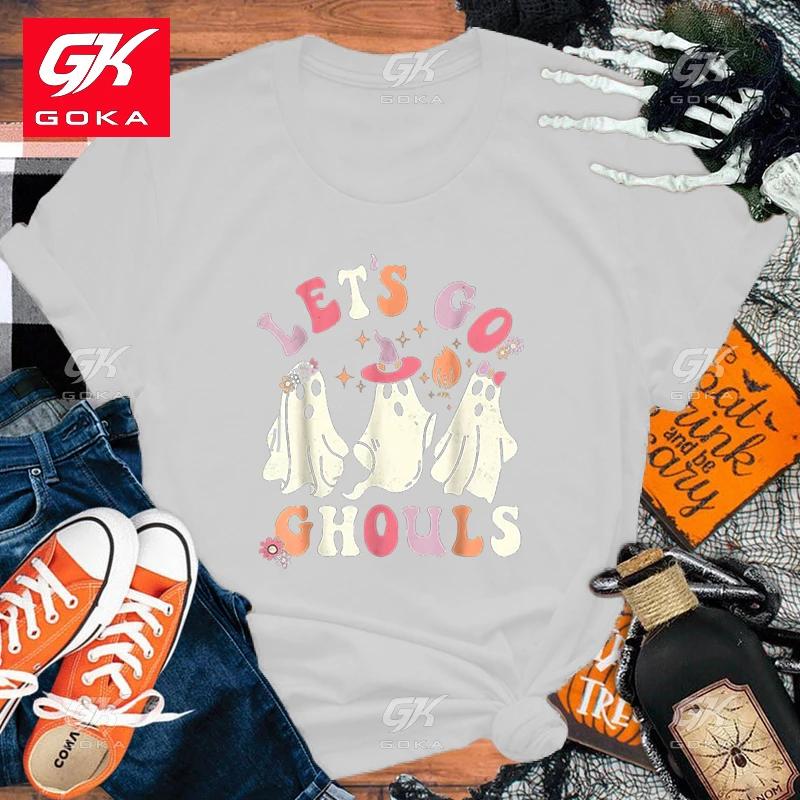 New Halloween LetS Go Ghouls Letter Print Cotton T Shirt WomenS Fashion Casual Cool Hip Hop Shirs Unisex Halloween T Shirts S
New Halloween LetS Go Ghouls Letter Print Cotton T Shirt WomenS Fashion Casual Cool Hip Hop Shirs Unisex Halloween T Shirts S